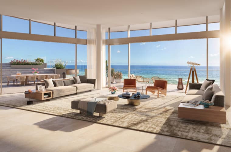 mandarin oriental residences grand cayman ocean house penthouse interior